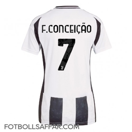 Juventus Francisco Conceicao #7 Hemmatröja Dam 2024-25 Kortärmad